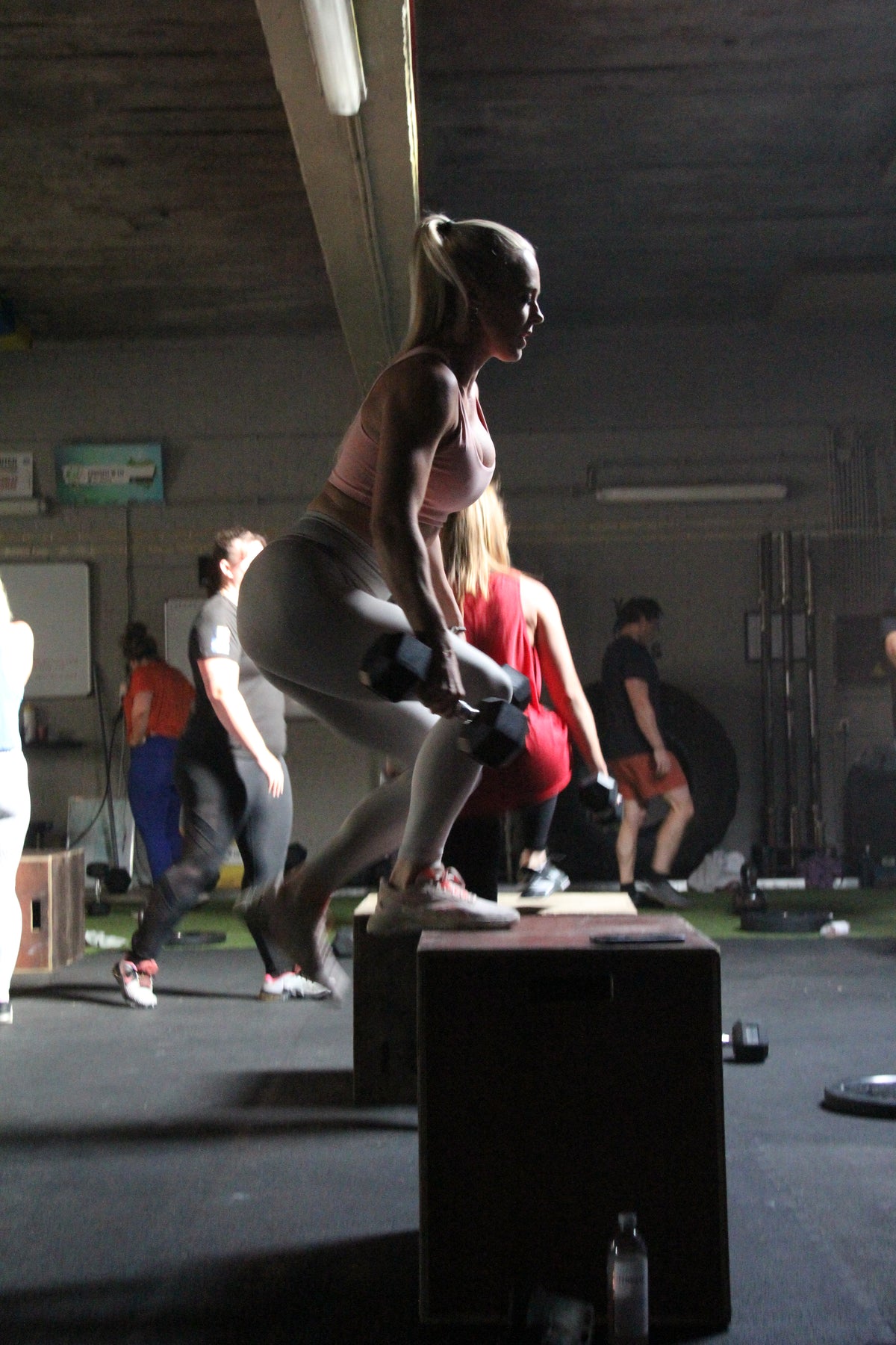 CrossFit athlete training at CrossFit W Schoten